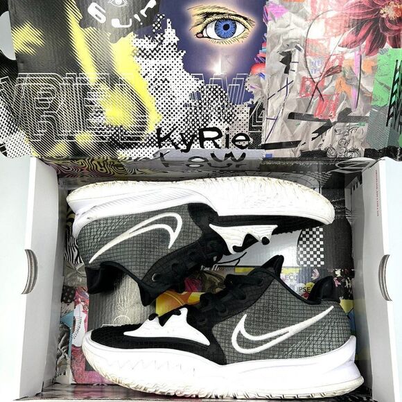 Nike Kyrie Low 4 TB 'Black White' (2021) - Picture 2 of 14